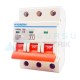 3 Kutuplu (3kA 6kA) Otomatik Sigorta (1A-125A)